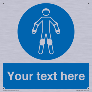 Custom protective roller sport equipment must be worn